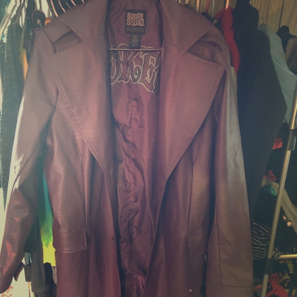 Suicide squad JOKER trench coat